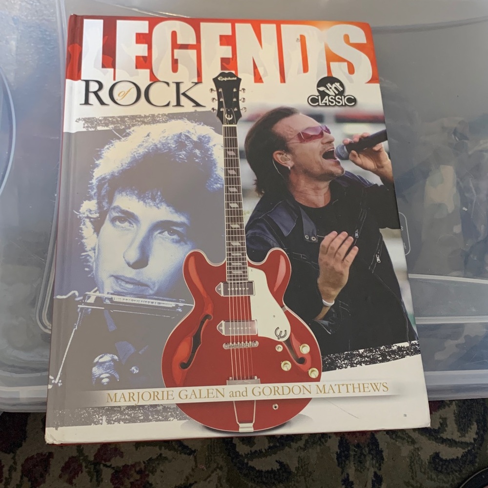 Legends of Rock Book by Classic